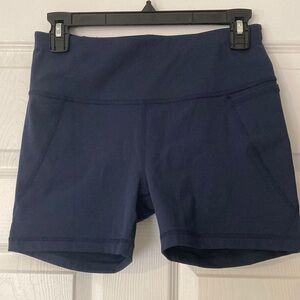 Sweaty Betty POWER Navy Bike Shorts Size S